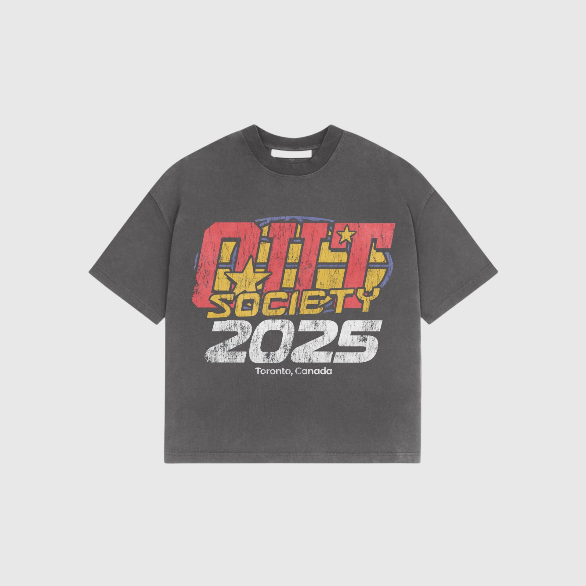 OUT SS26 Legends T-Shirt Vintage Grey