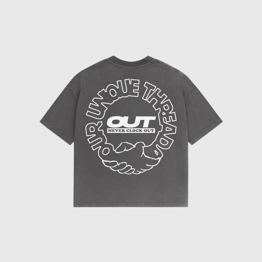OUT SS26 The Union T-Shirt Vintage Grey