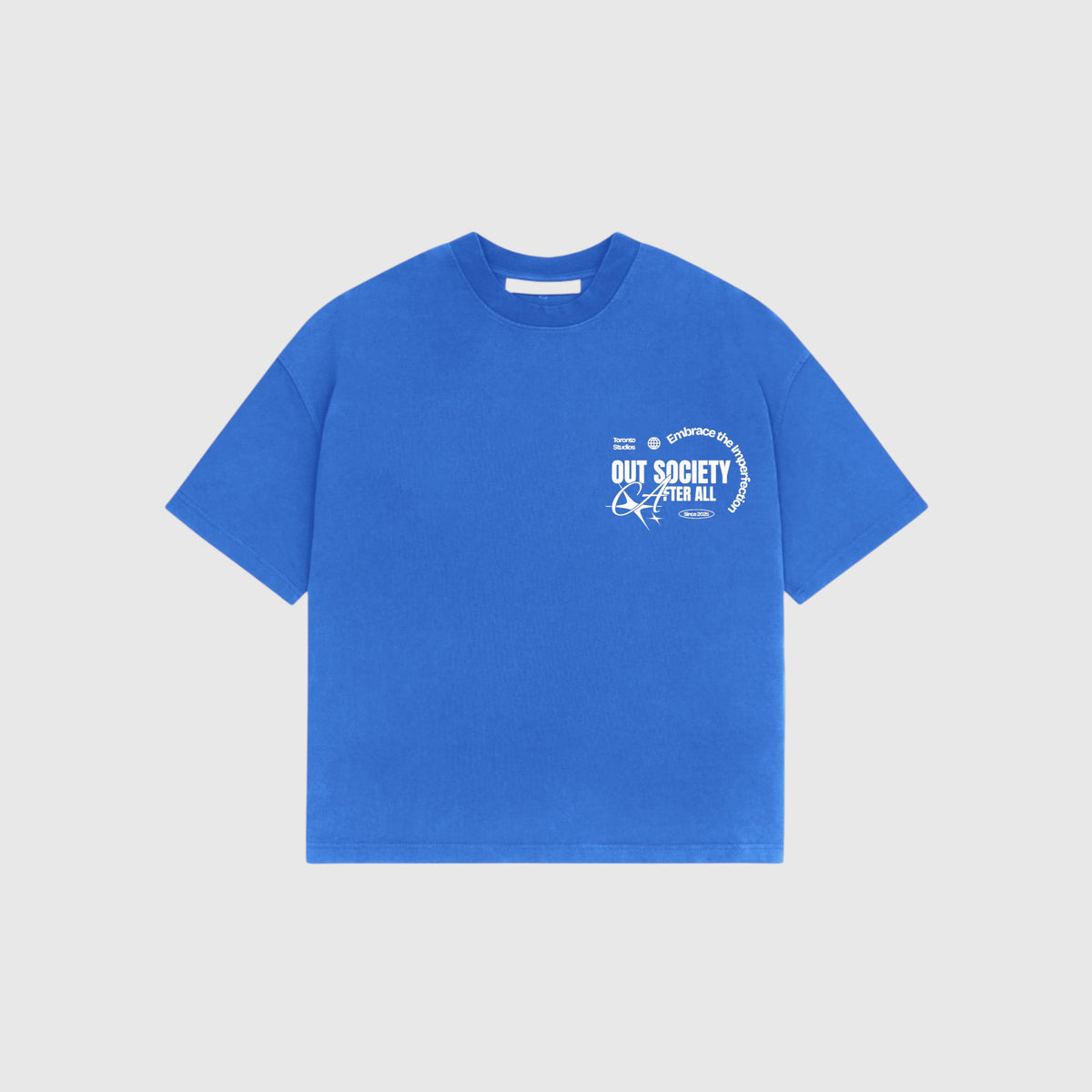 OUT SS26 After All T-Shirt Sky Blue