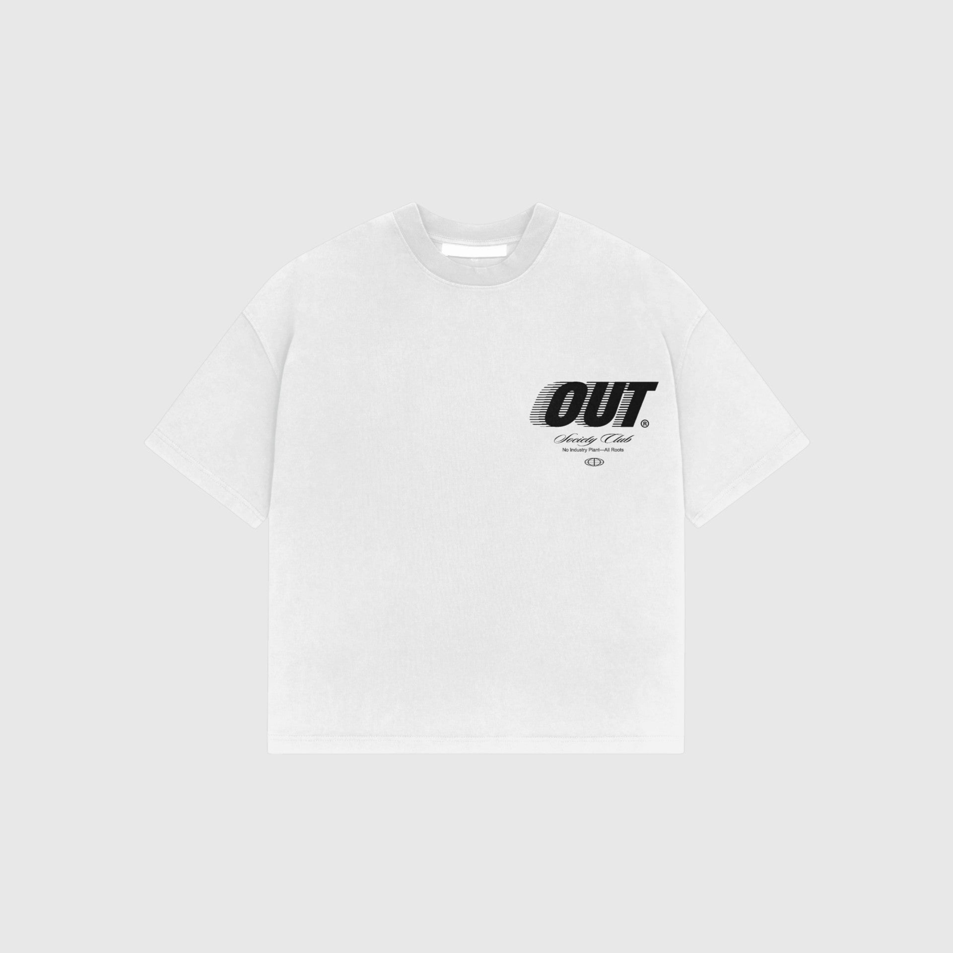 OUT SS26 Society Club Members T-Shirt White