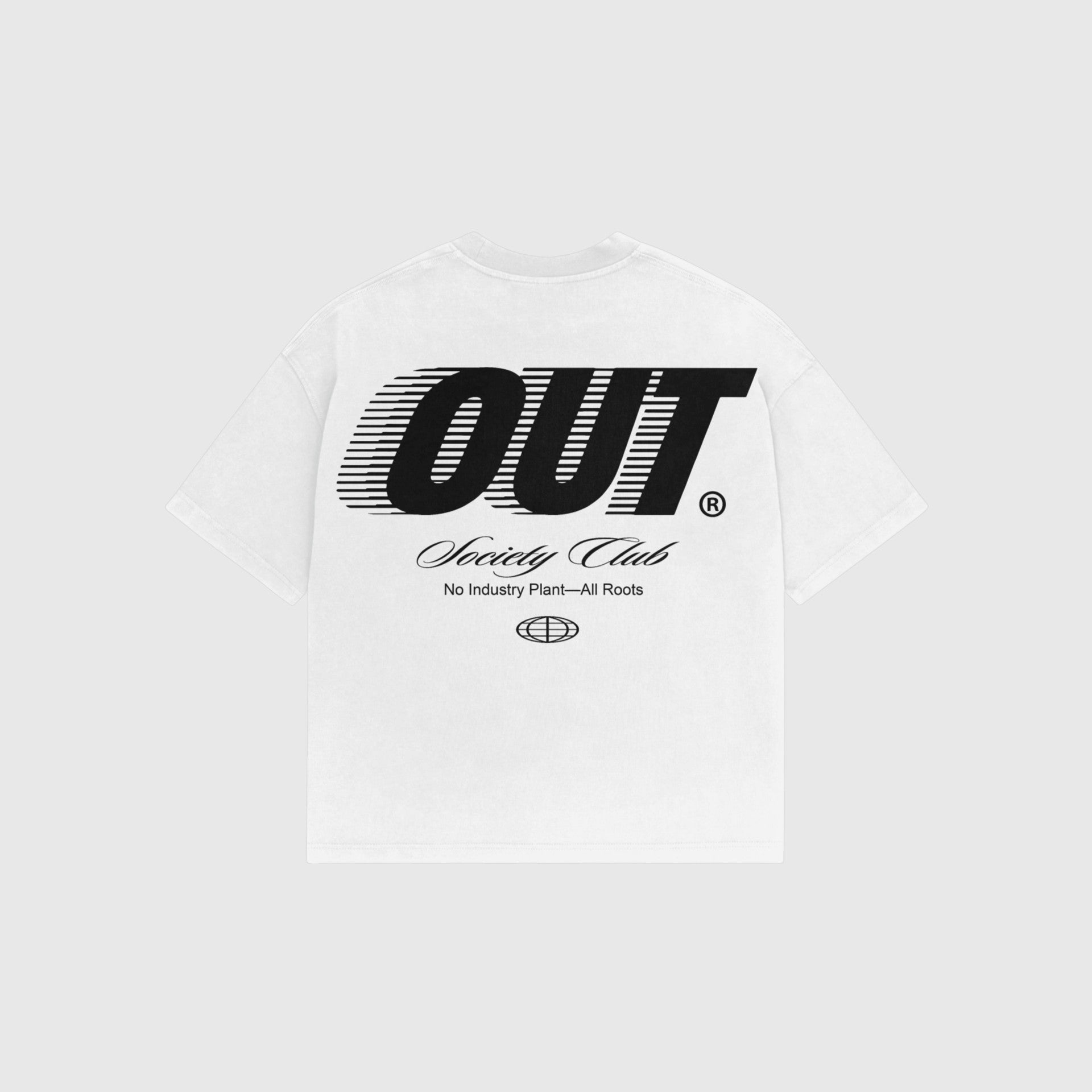 OUT SS26 Society Club Members T-Shirt White
