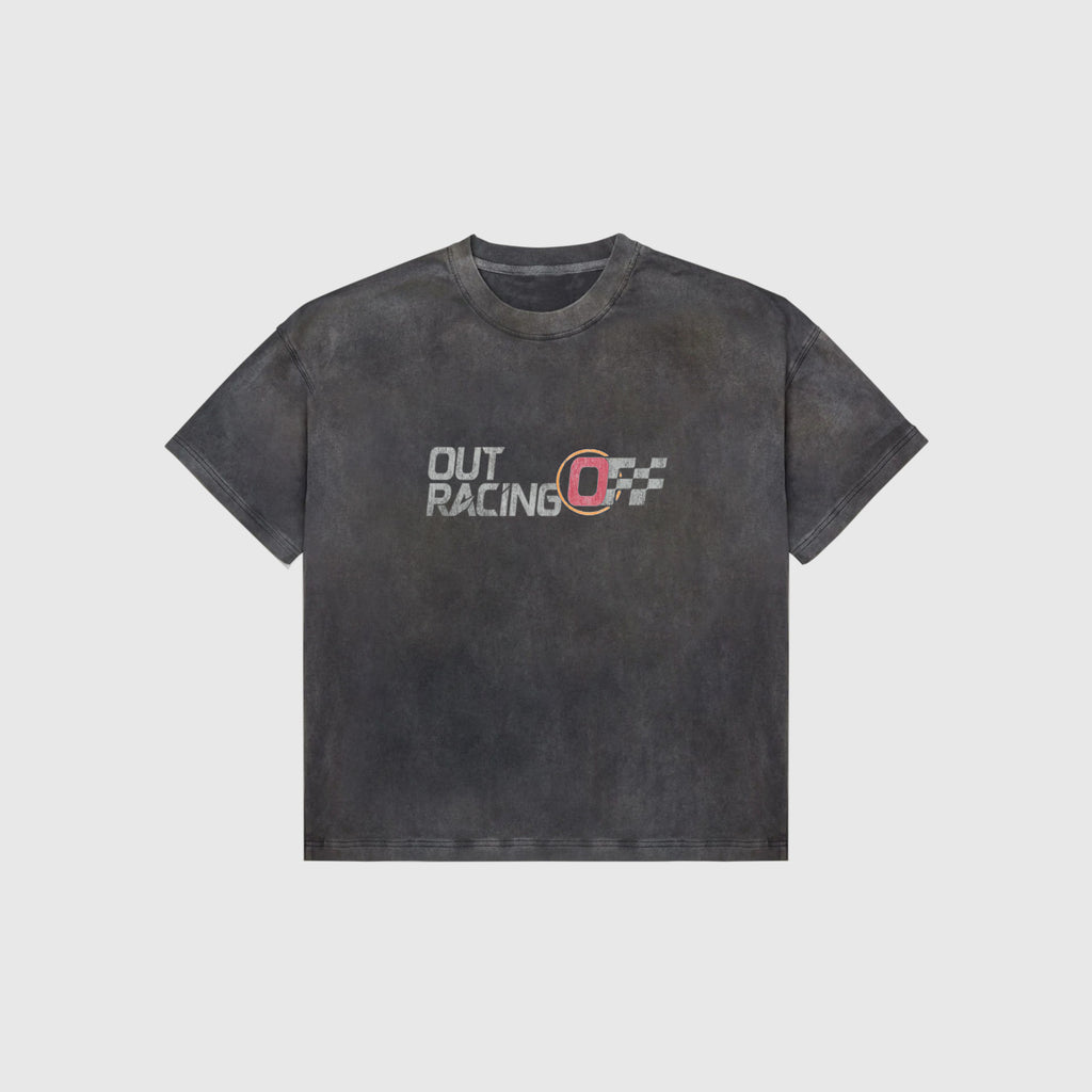 OUT SS26 Racing T-Shirt Vintage Black