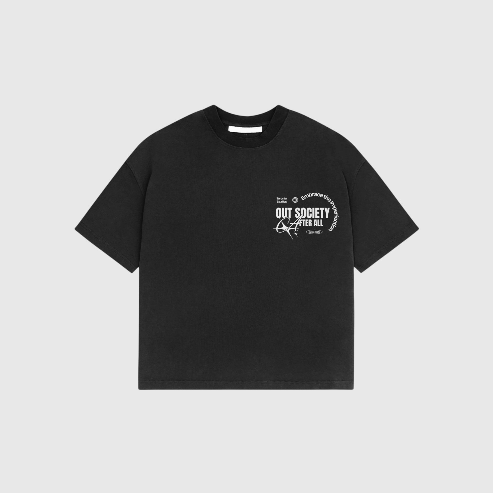 OUT SS26 After All T-Shirt Jet Black