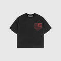 OUT SS26 The Message T-Shirt Vintage Black
