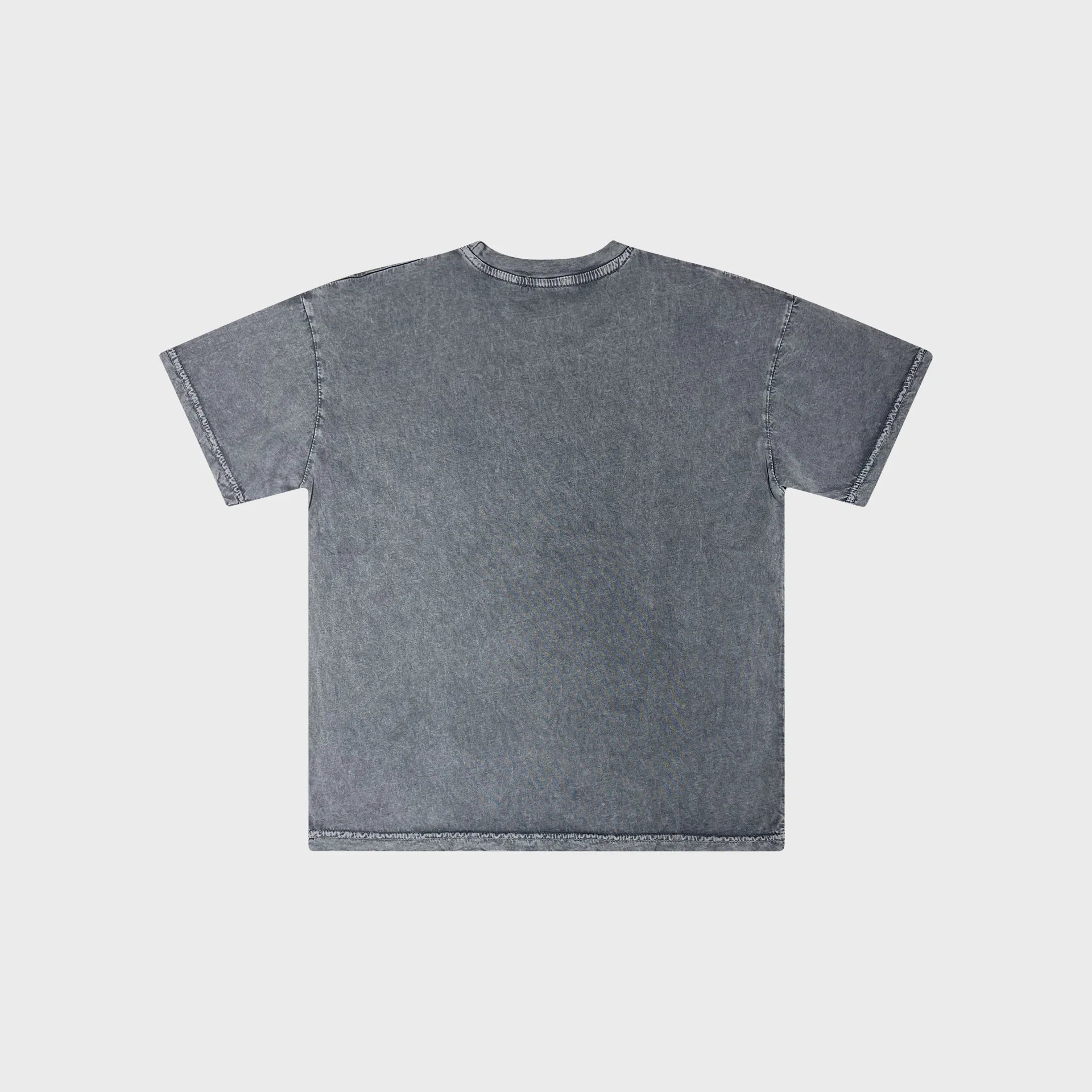 OUT Classic Logo T-Shirt Acid Wash Grey