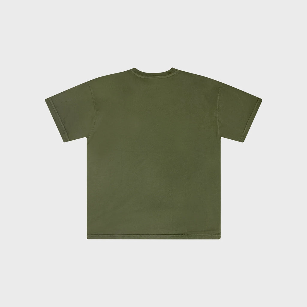 OUT Classic Logo T-Shirt Vintage Olive