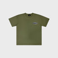 OUT Classic Logo T-Shirt Vintage Olive