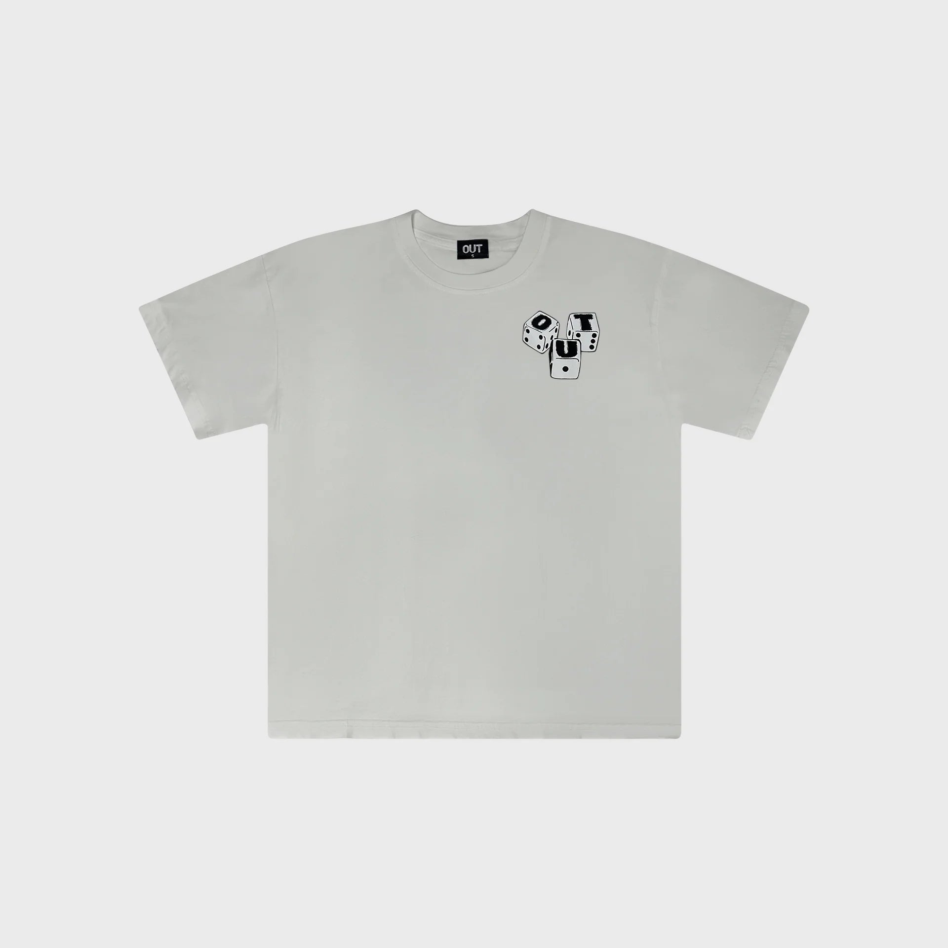 OUT Dice T-Shirt White