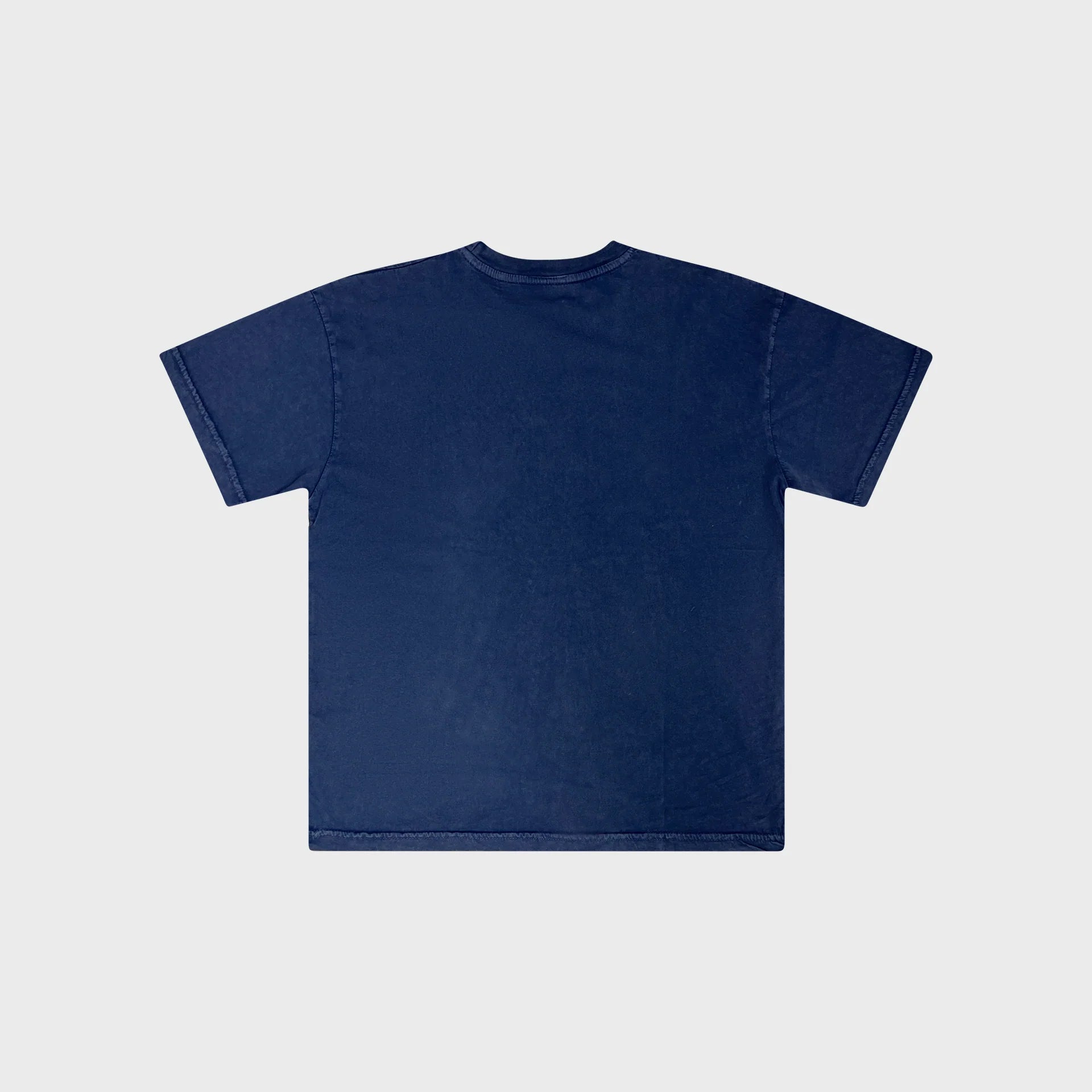 OUT Express T-Shirt Dark Blue Acid Wash