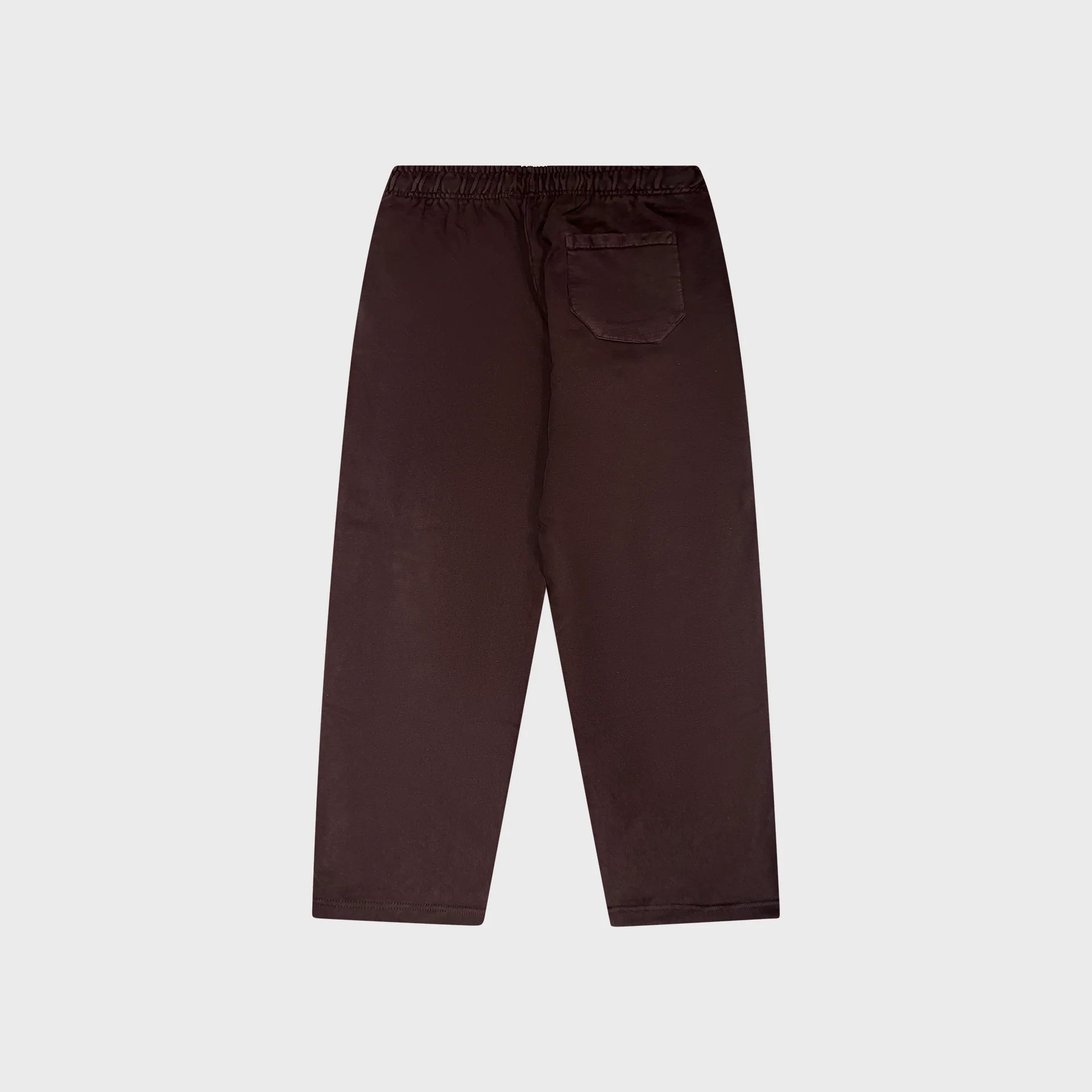 OUT Floral Open Bottom Sweatpants Vintage Dusty Plum