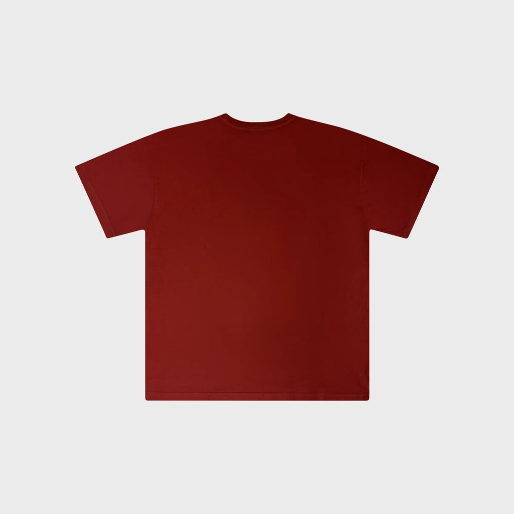 OUT Floral T-Shirt Vintage Blood Red