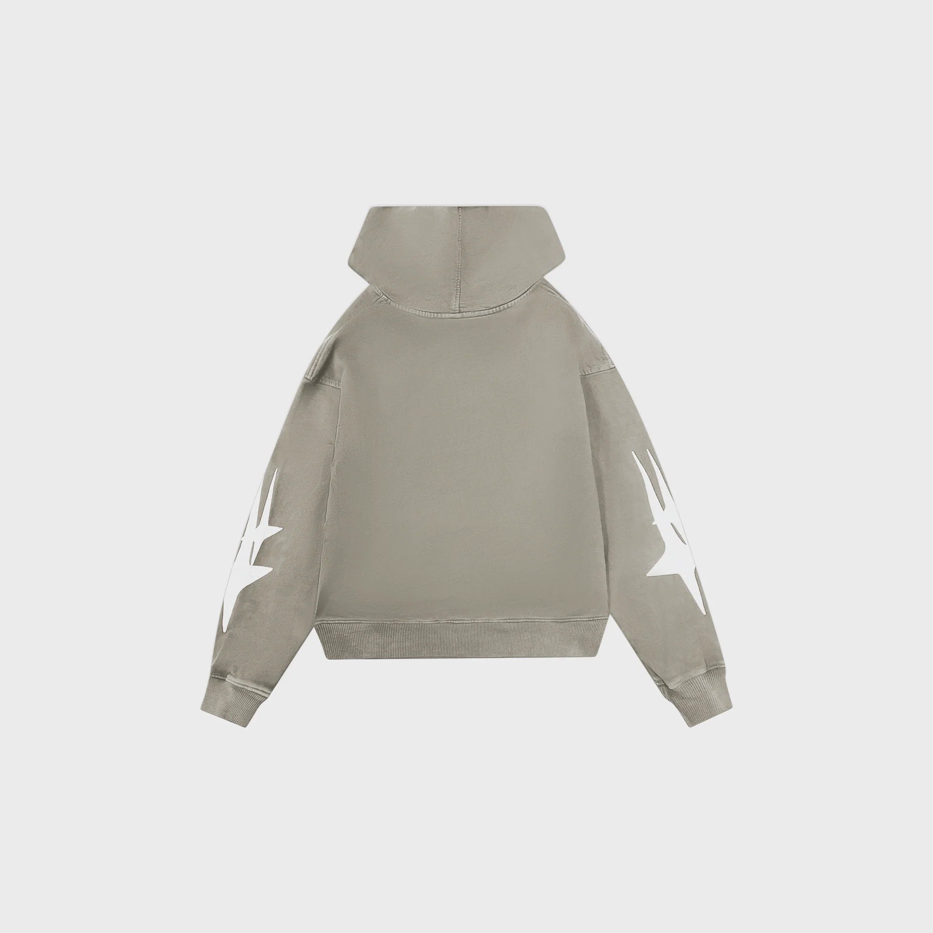 OUT Shooting Star Drop Shoulder Hoodie Apricot