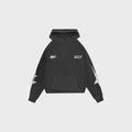 OUT Shooting Star Drop Shoulder Hoodie Vintage Grey