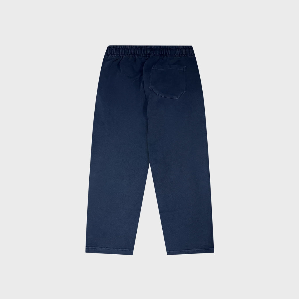 OUT Shooting Star Open Bottom Sweatpants Vintage Navy