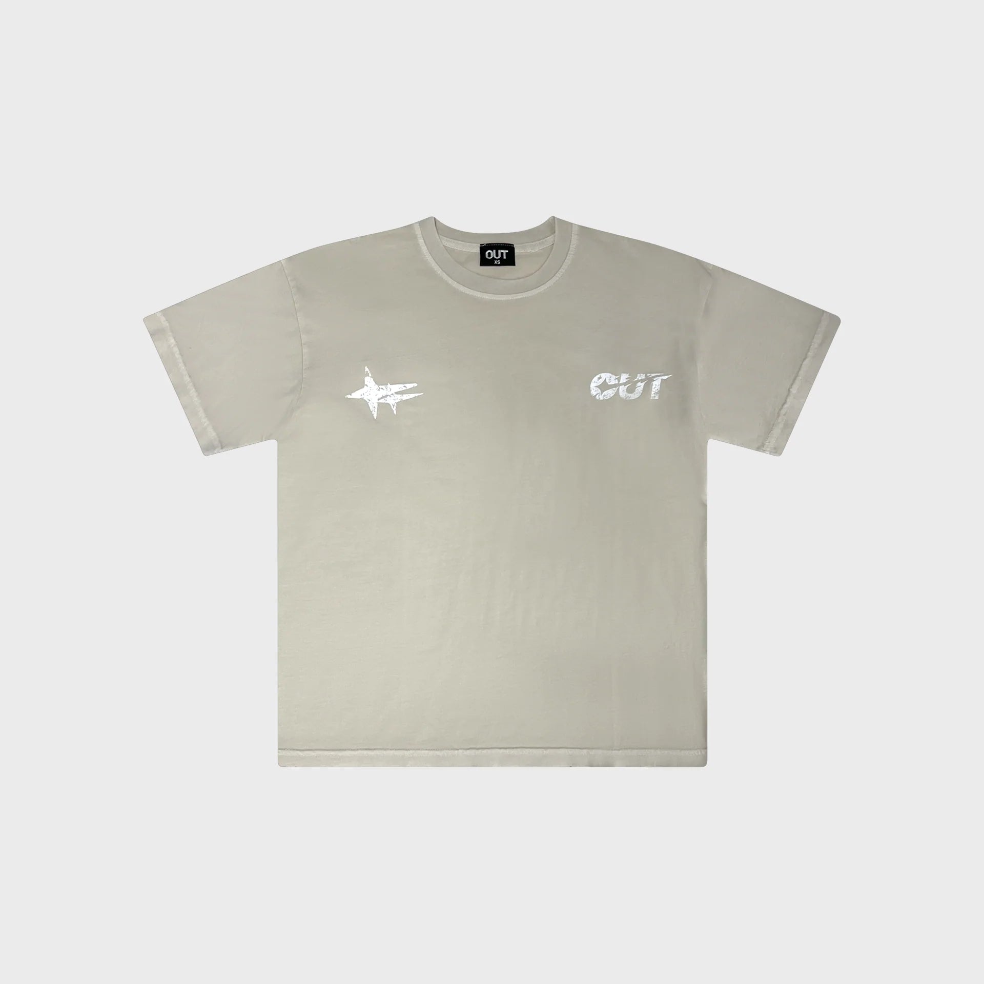 OUT Shooting Star T-Shirt Apricot