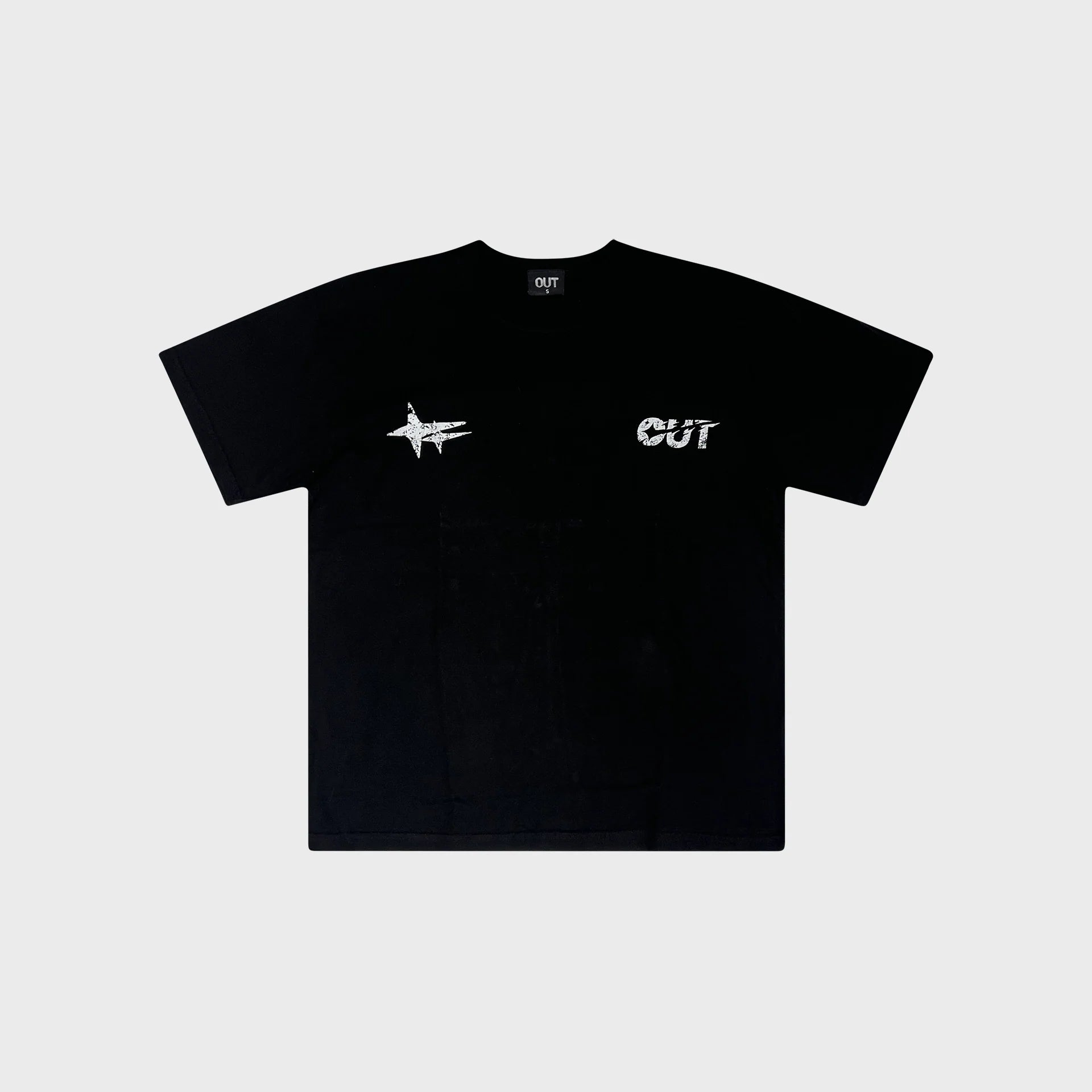 OUT Shooting Star T-Shirt Black